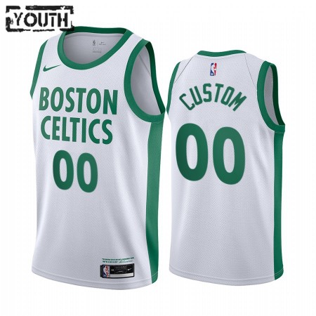 Maglia NBA Boston Celtics Personalizzate 2020-21 City Edition Swingman - Bambino